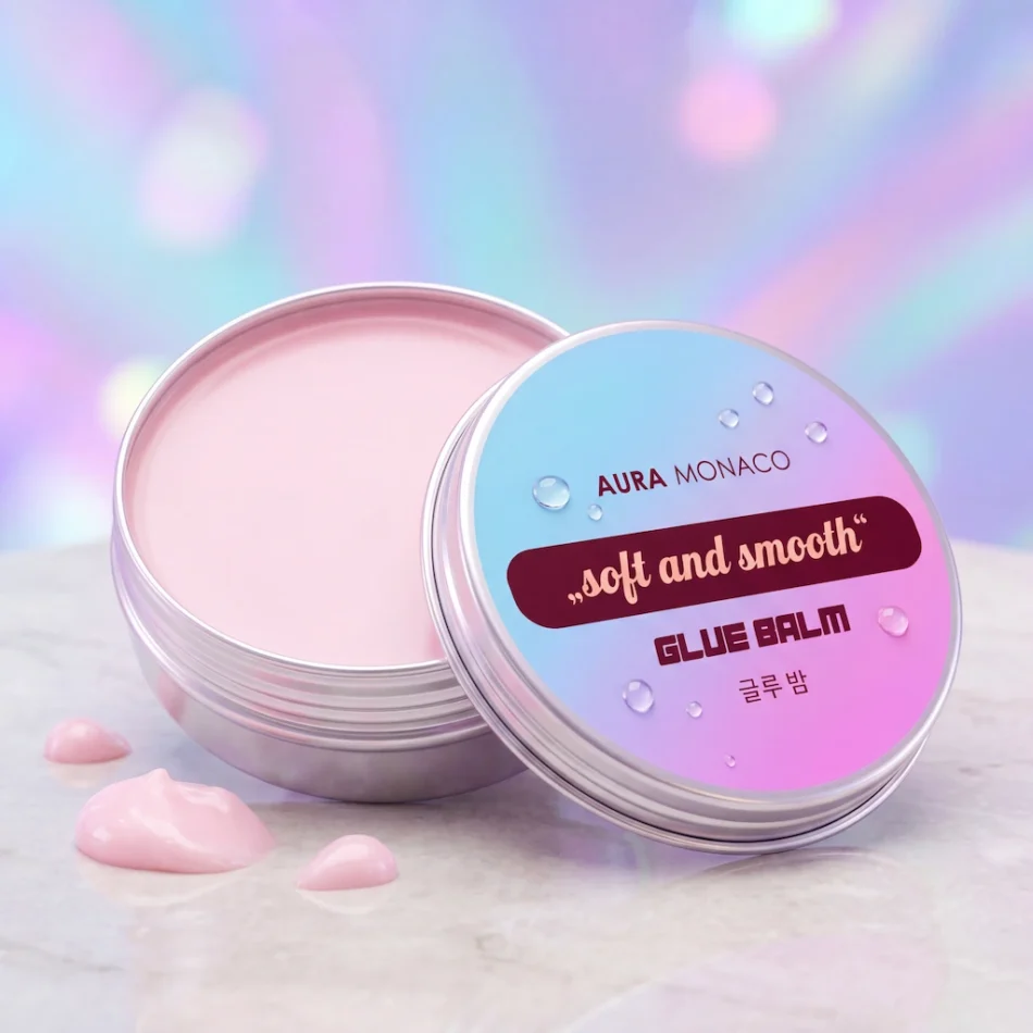 Soft & Smooth Glue Balm | with Keratin | Aloe Vera | Jojoba Oil
